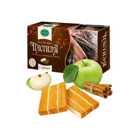 Pastila "Belyov Pastila" con canela Belevskaya 200g  - 0