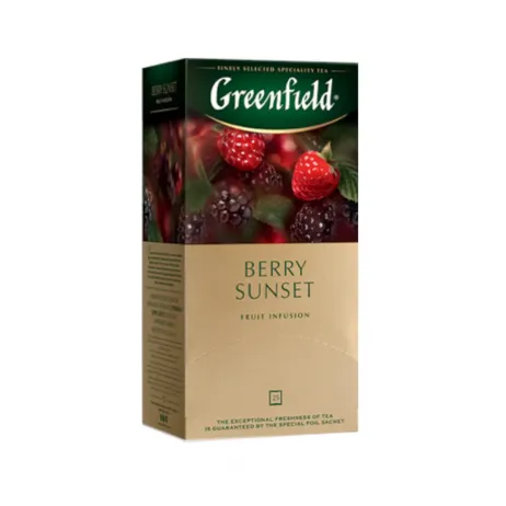 Te Greenfield "BERRY SUNSET" 25 bolsitas 50g  - 0