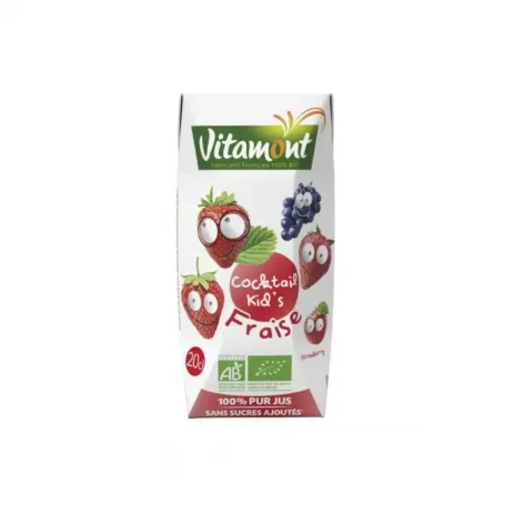 Zumo de fresa ECO Vitamont 200ml - 0