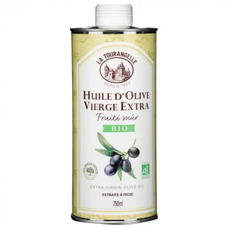 Aceite de oliva virgen extra afrutado maduro ECO La Tourangelle 750ml - 0