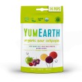 Piruletas orgánicas sabor frutas ácidas YumEarth (14un.) - 0