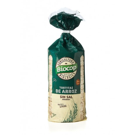 Tortitas de arroz sin sal Biocop 200g - 0