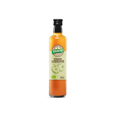 Vinagre de manzana sin filtrar Biocop 500 ml