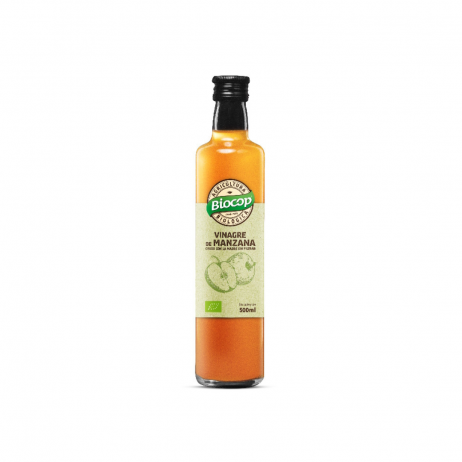 Vinagre de manzana sin filtrar Biocop 500 ml - 0