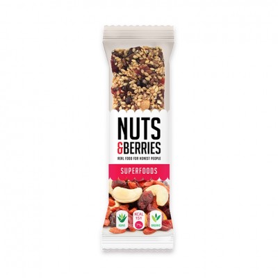 Barrita superfoods Nuts&Berries 40g