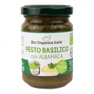 Pesto basilico vegano Bio Organica Italia 140g