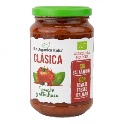 Salsa de tomate clásica Bio Organica Italia 350g