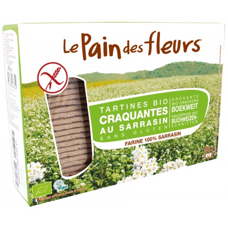 Cracker sarraceno Le Pain des Fleurs 300g - 0