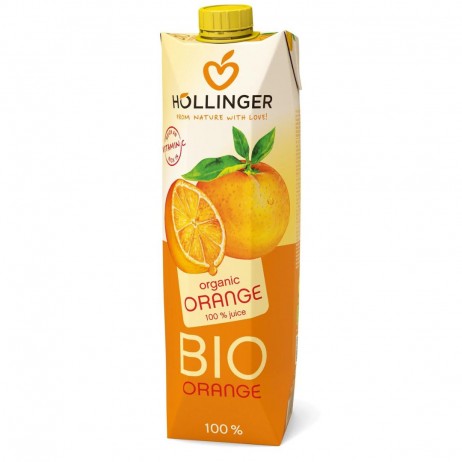 Zumo de naranja BIO Hollinger 1L - 0