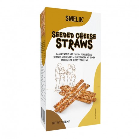 Sticks de queso con semillas Smelik 100g - 0